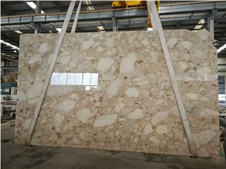 Honed Kunis Breccia Marble Slabs