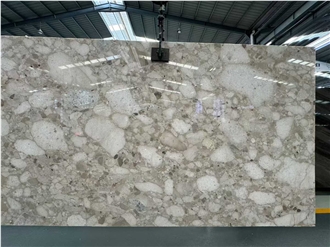 Honed Kunis Breccia Marble Slabs