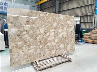 Honed Kunis Breccia Marble Slabs