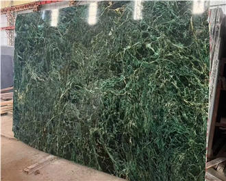 Verde Borgogna Marble Slabs Polished