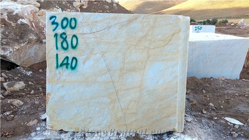Golden Sunset Marble Blocks