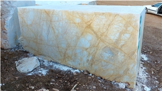 Golden Sunset Marble Blocks