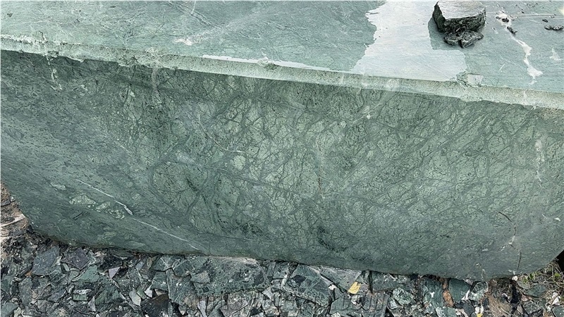 India Rajasthan Green Marble Blocks