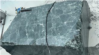 Indian Imperial Green Marble Blocks