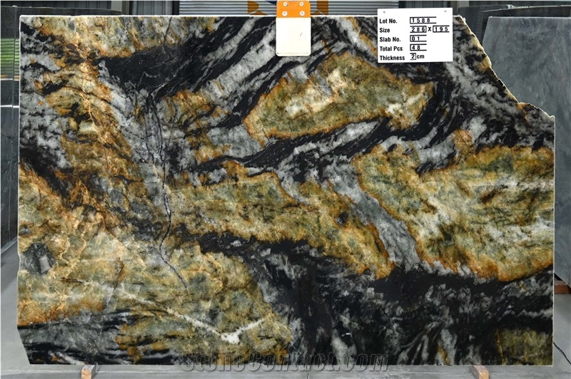Poseidon Quartzite Polished Slabs