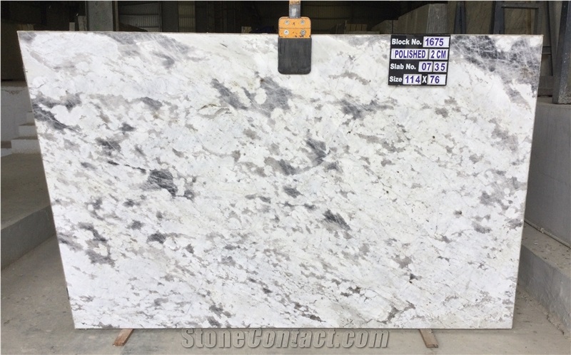 Roma White Granite Slabs