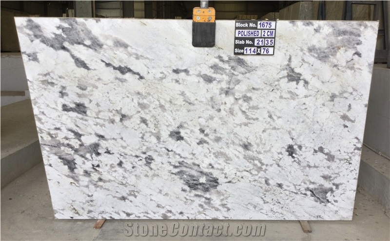 Roma White Granite Slabs