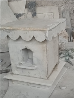 White Marble Tulsi Kyara Home Decor Products