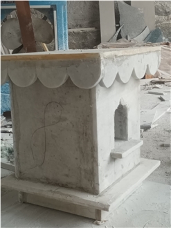 White Marble Tulsi Kyara Home Decor Products