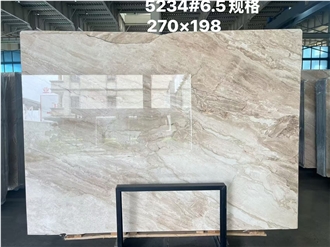 2Cm Turkey Dino Beige Marble Slabs