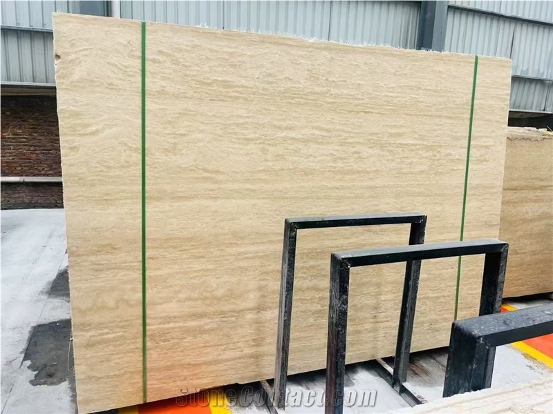 Turkey Beige Travertine Slabs