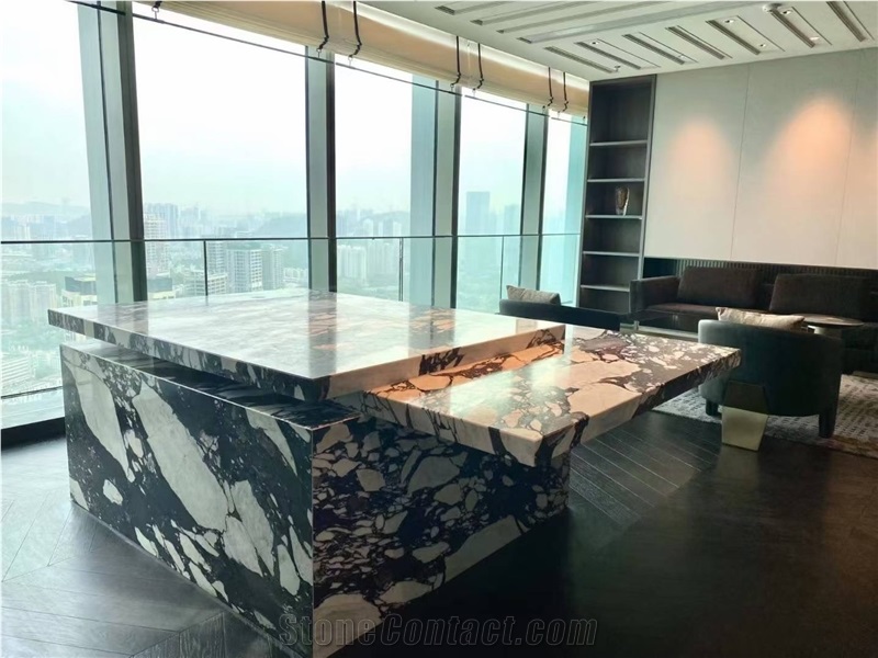 Turkish Calacatta Viola Marble Slabs