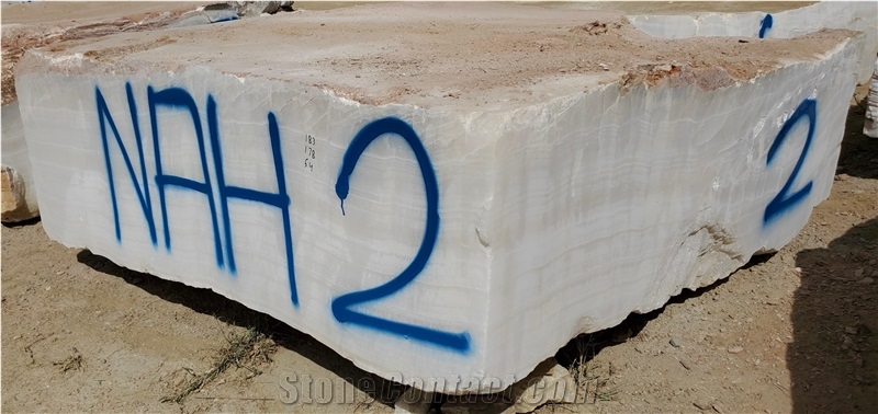 Afghanistan White Onyx Blocks