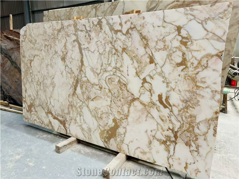 Bulgari Gold Marble Slabs