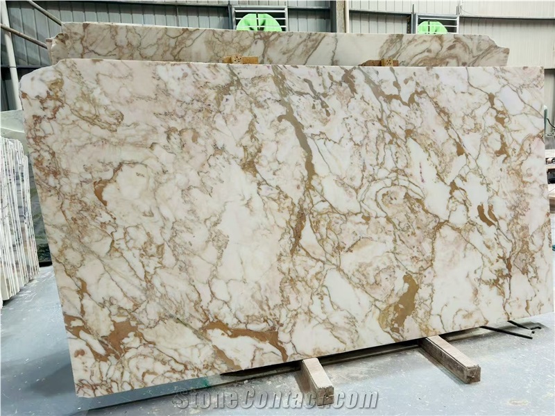 Bulgari Gold Marble Slabs