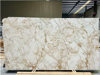 Bulgari Gold Marble Slabs