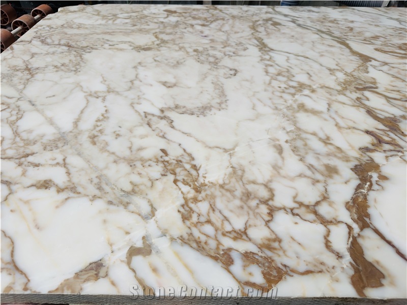 Bulgari Gold Marble Slabs