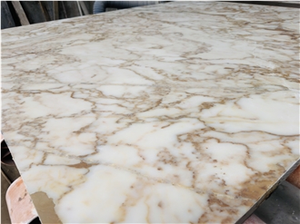 Bulgari Gold Marble Slabs