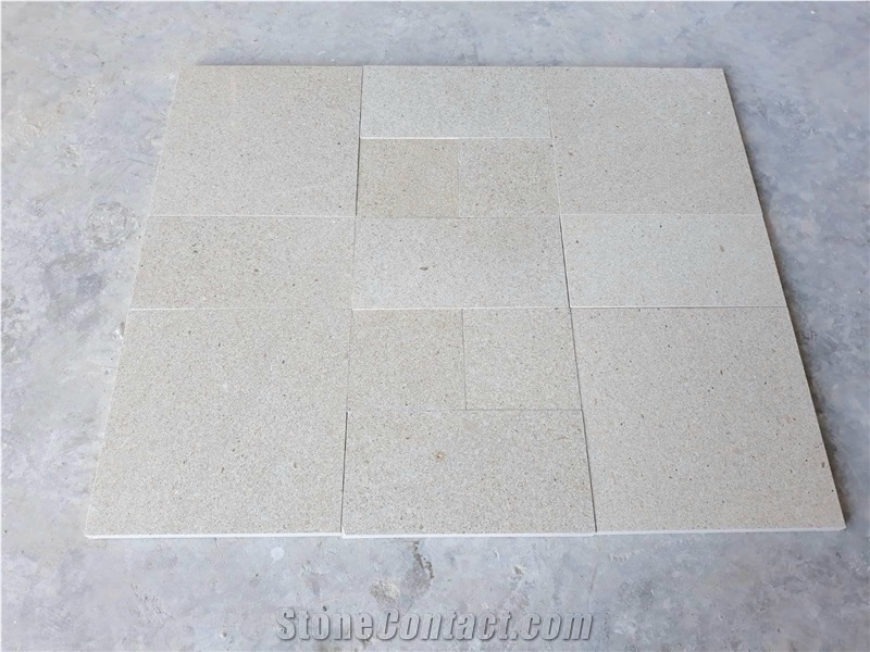 Mocha Cream Limestone Honed Slabs