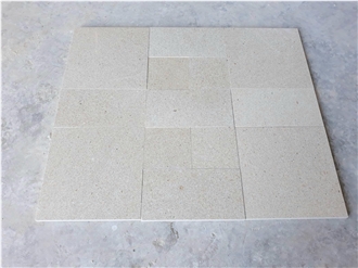 Mocha Cream Limestone Honed Slabs