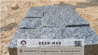 Dark Grey Granite Cubes Cobblestones