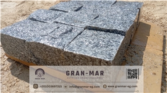 Dark Grey Granite Cubes Cobblestones