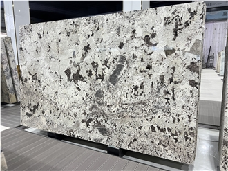 Brazil Splendor White Granite Snow Mountain Orchid Slabs