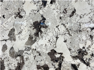 Brazil Splendor White Granite Snow Mountain Orchid Slabs