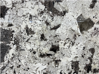 Brazil Splendor White Granite Snow Mountain Orchid Slabs