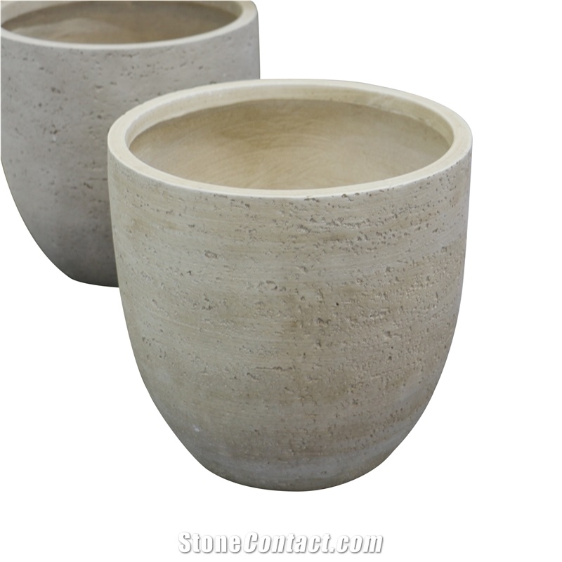Roman Travertine Tables And Craft Ornaments