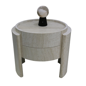 Roman Travertine Tables And Craft Ornaments