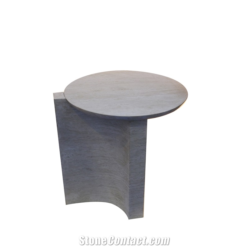Roman Travertine Tables And Craft Ornaments