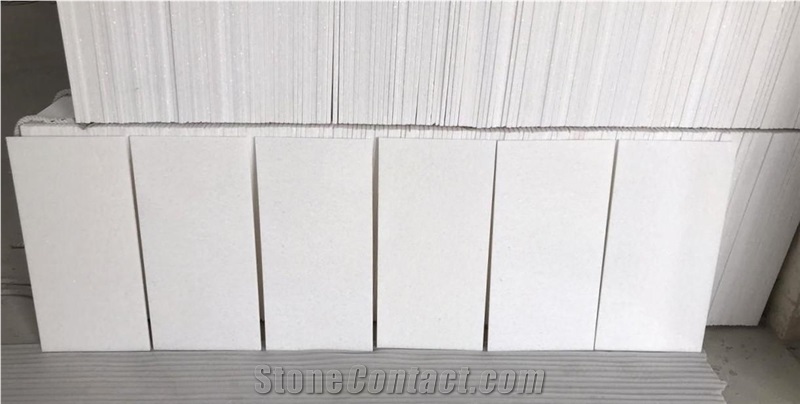 Crystal White Marble Tiles