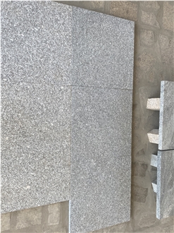 Grey Granite Tiles Flamed Surface