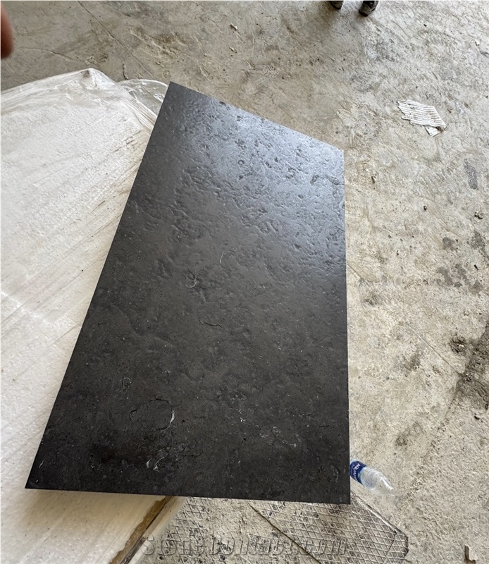 Melly Grey Marble Brushed Floor Tiles