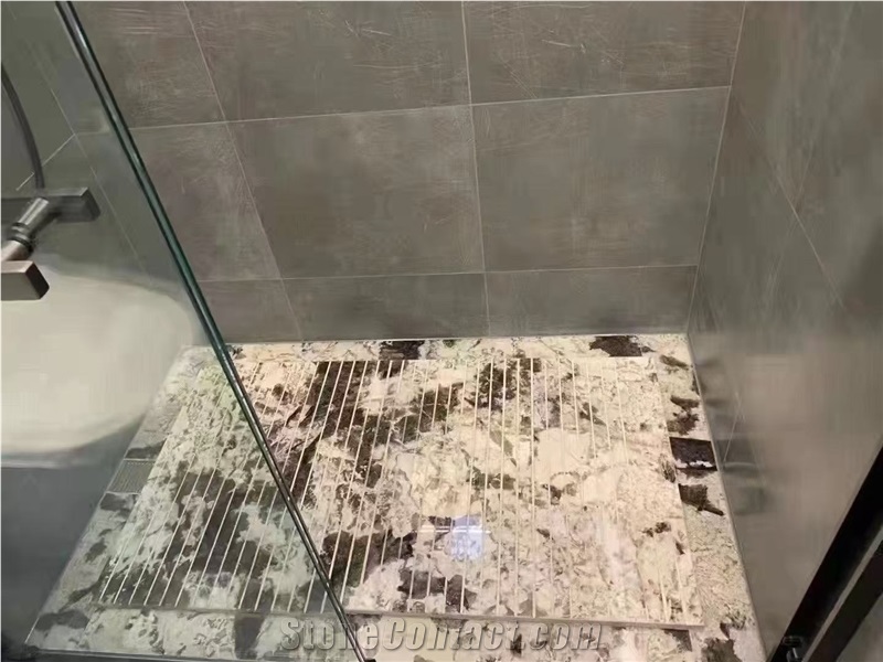 Splender White Granite Modern Bathrooms Bath Top
