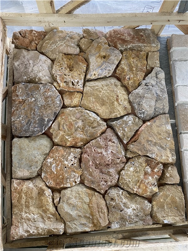 Natural Split Surface Brown Random Flagstone