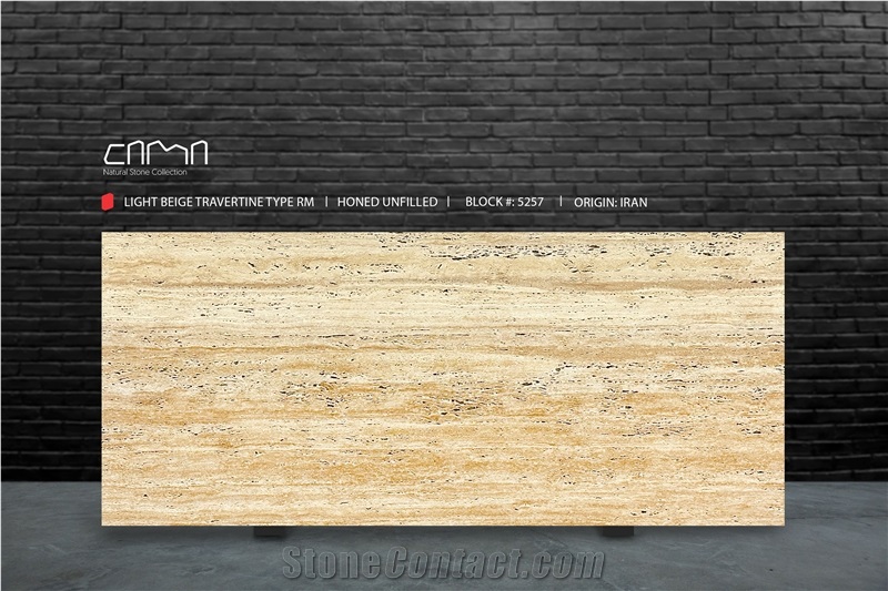 Beige Travertine   Slabs