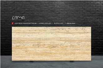 Beige Travertine Slabs Beige Travertine Slabs