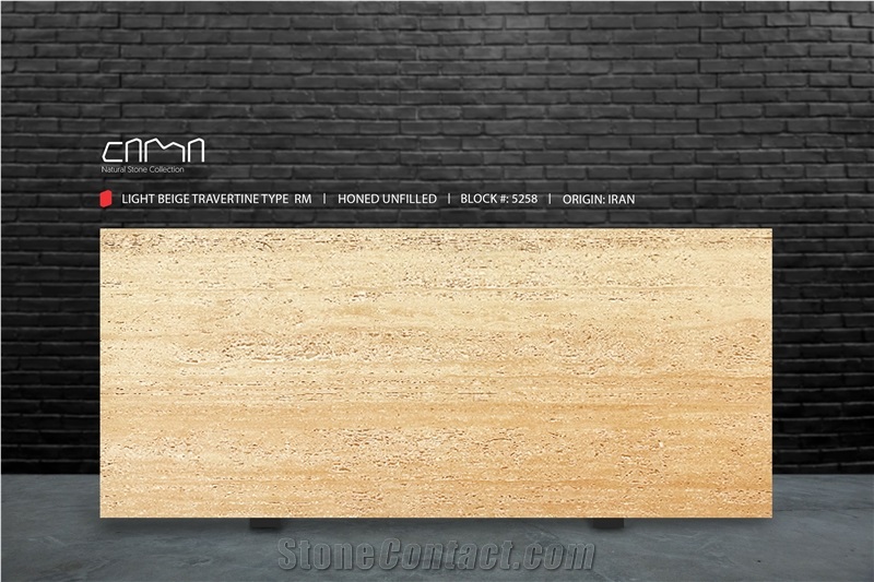 Beige Travertine   Slabs
