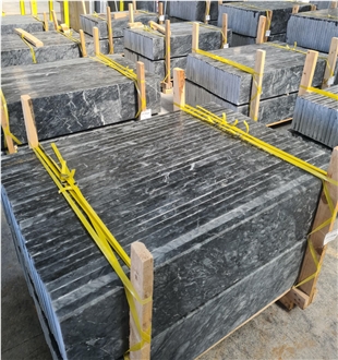 Afyon Bluestone Marble Steps-Risers