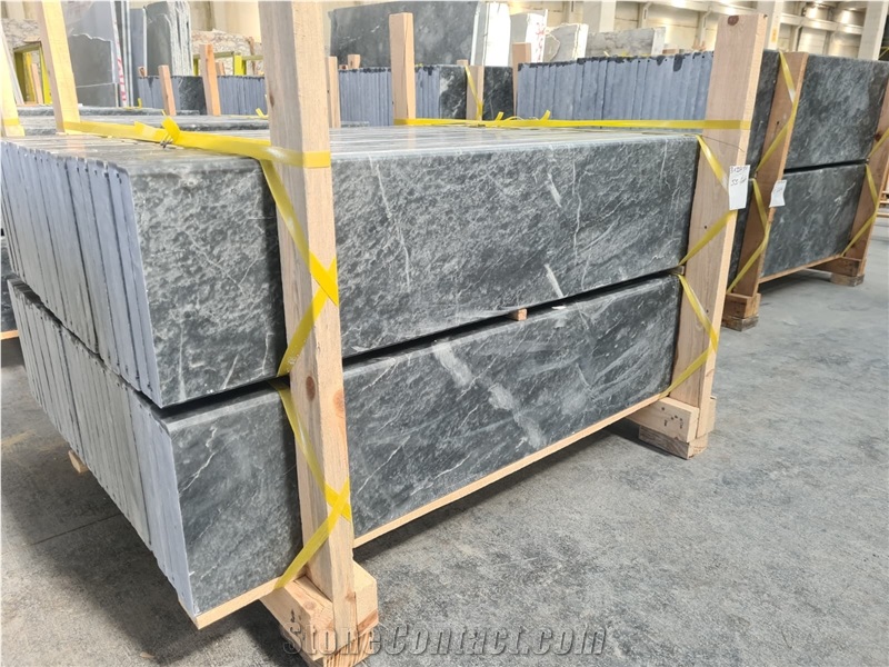 Afyon Bluestone Marble Steps-Risers