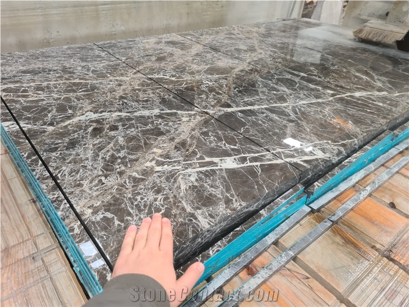 Glorious Gray Emperador Marble Slabs