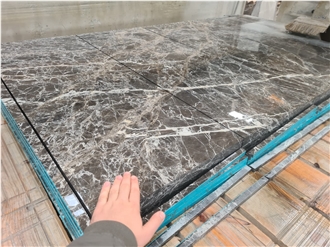 Glorious Gray Emperador Marble Slabs
