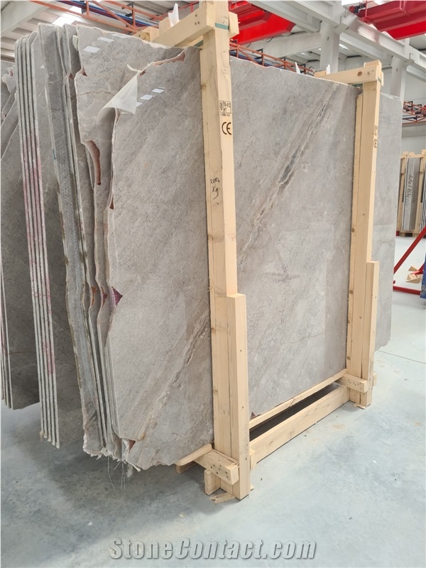 Grey Milano Marble Slabs
