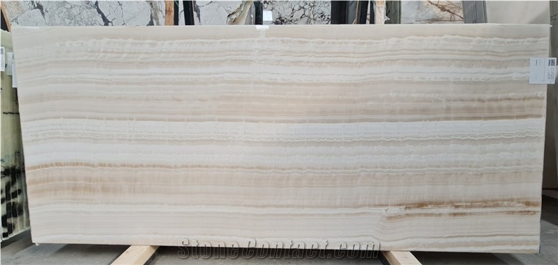Ivory White Onyx Slabs