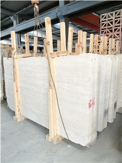 Ivory White Travertine Slabs