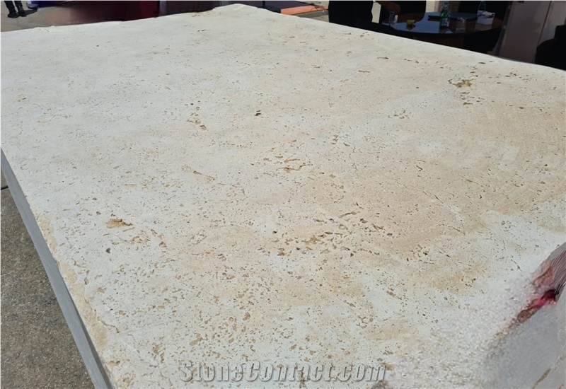Light Travertine Blocks