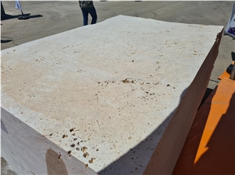 Light Travertine Blocks
