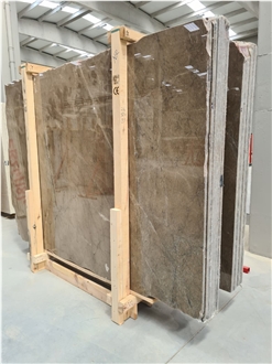 Maroon Brown Marble Slabs